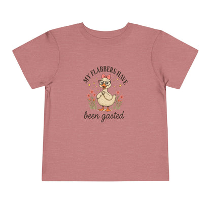 Cute Toddler Tee: "My Flabbers Have Been Gasted" Funny Animal Shirt, Kids Birthday Gift, Playdate Outfit, Toddler Clothing, Animal [...]