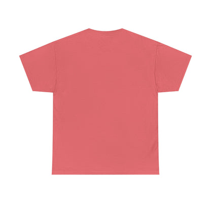 Colorful Unisex Heavy Cotton Tee - Running On Anxiety, Casual Wear, Graphic Tee, Gift for Anxiety Relief, Fun Everyday Style