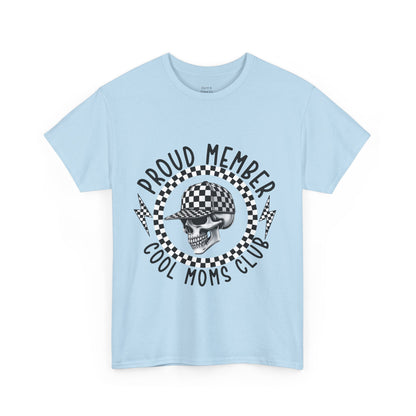 Proud Member Cool Moms Club Tee, Casual Fashion Shirt, Gift for Moms, Unique T-Shirt, Everyday Wear, Mom Life Clothing, Unisex Tee