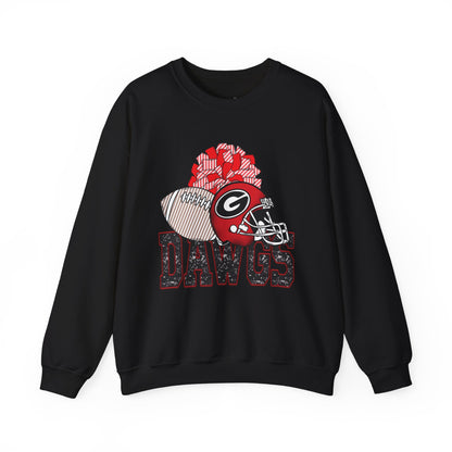 Cozy Georgia Dawgs Crewneck Sweatshirt, Unisex Sweatshirt, College Apparel, Gift for Sports Fans, Perfect for Game Day