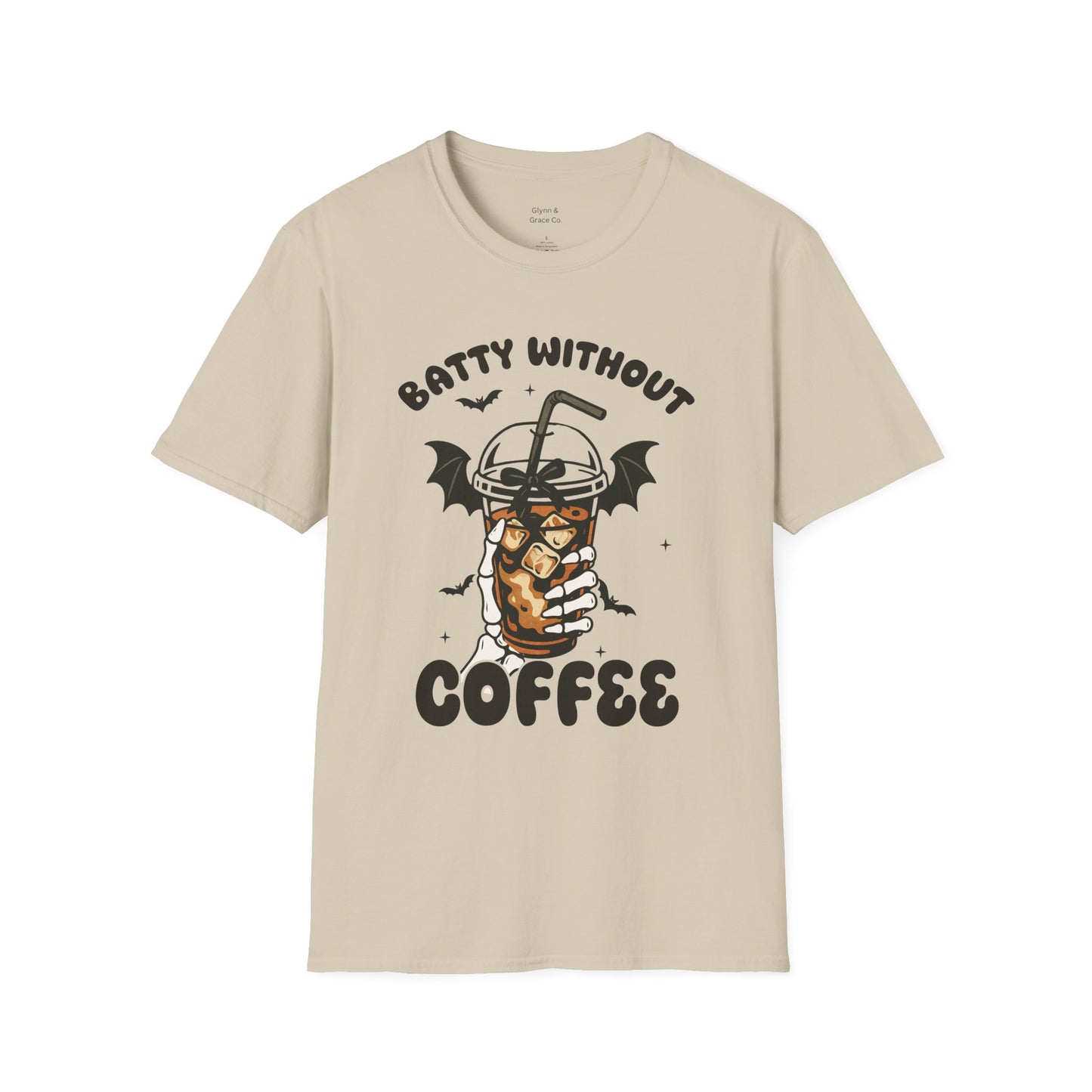 Batty Without Coffee T-Shirt - Fun Graphic Tee, Unisex Halloween Apparel, Cute Coffee Lover Gift, Batty Designs for Coffee [...]