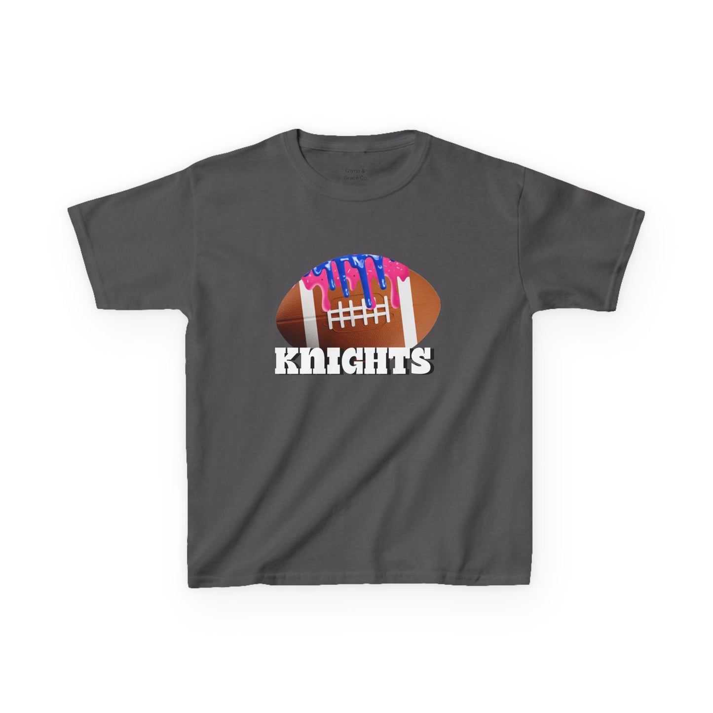 Knights Kids Football Tee | Fun Sports Shirt for Young Athletes, Perfect for Team Spirit, Birthday Gifts, Game Day, Casual Wear