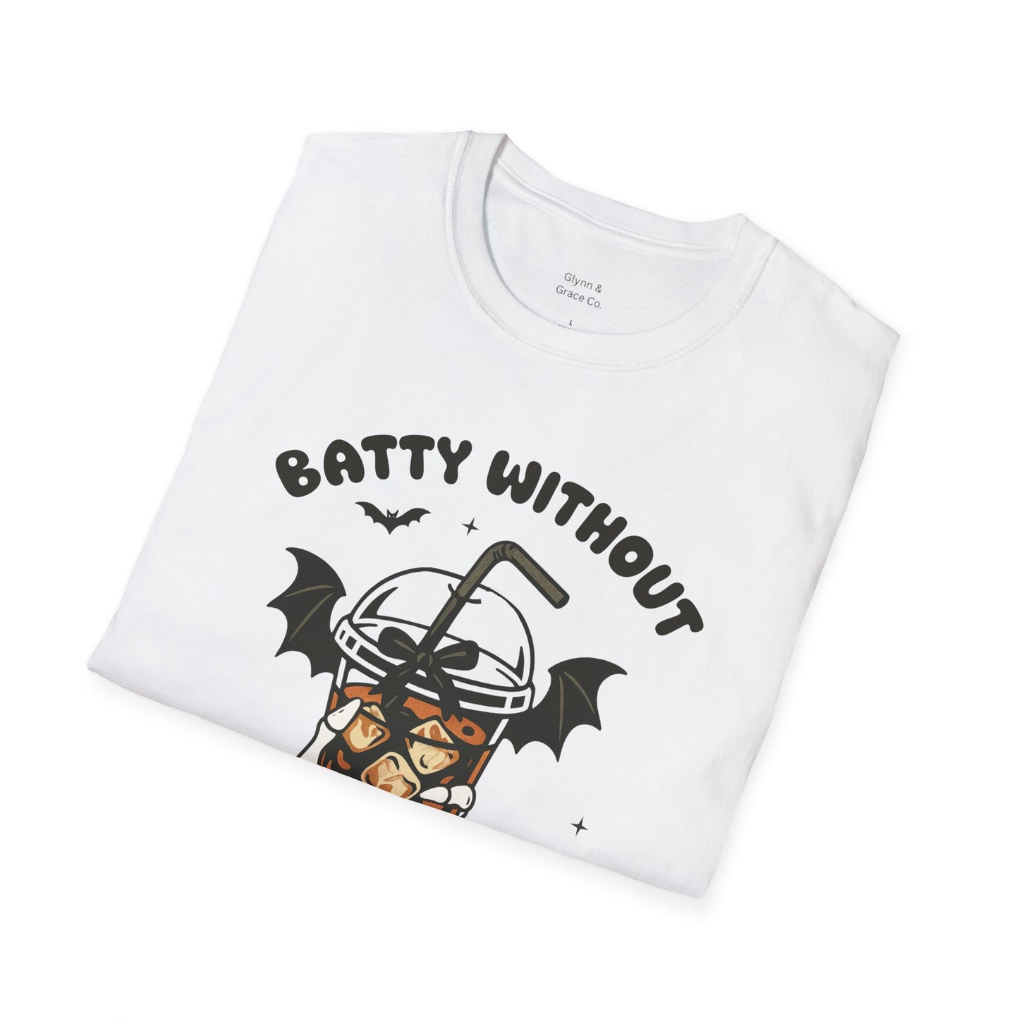 Batty Without Coffee T-Shirt - Fun Graphic Tee, Unisex Halloween Apparel, Cute Coffee Lover Gift, Batty Designs for Coffee [...]
