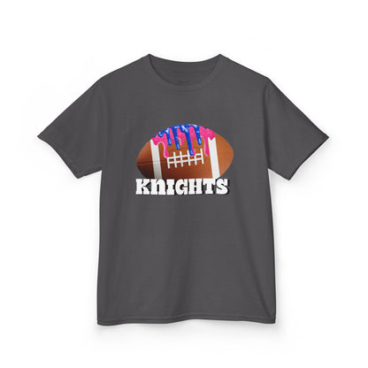 Knights Kids Football Tee | Fun Sports Shirt for Young Athletes, Perfect for Team Spirit, Birthday Gifts, Game Day, Casual Wear