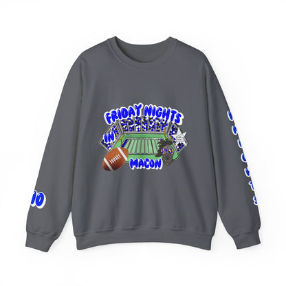 Friday Nights Crewneck Sweatshirt, Unisex Football Team Apparel, Cozy Game Day Sweatshirt, Perfect Gift for Sports Fans, Casual Weekend Wear