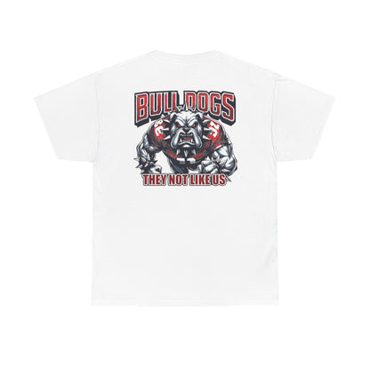 UGA Bulldogs Unisex Heavy Cotton Tee - Sports Shirt, College Apparel, Team Gear, Casual Wear, Gift for Fans