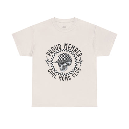 Proud Member Cool Moms Club Tee, Casual Fashion Shirt, Gift for Moms, Unique T-Shirt, Everyday Wear, Mom Life Clothing, Unisex Tee