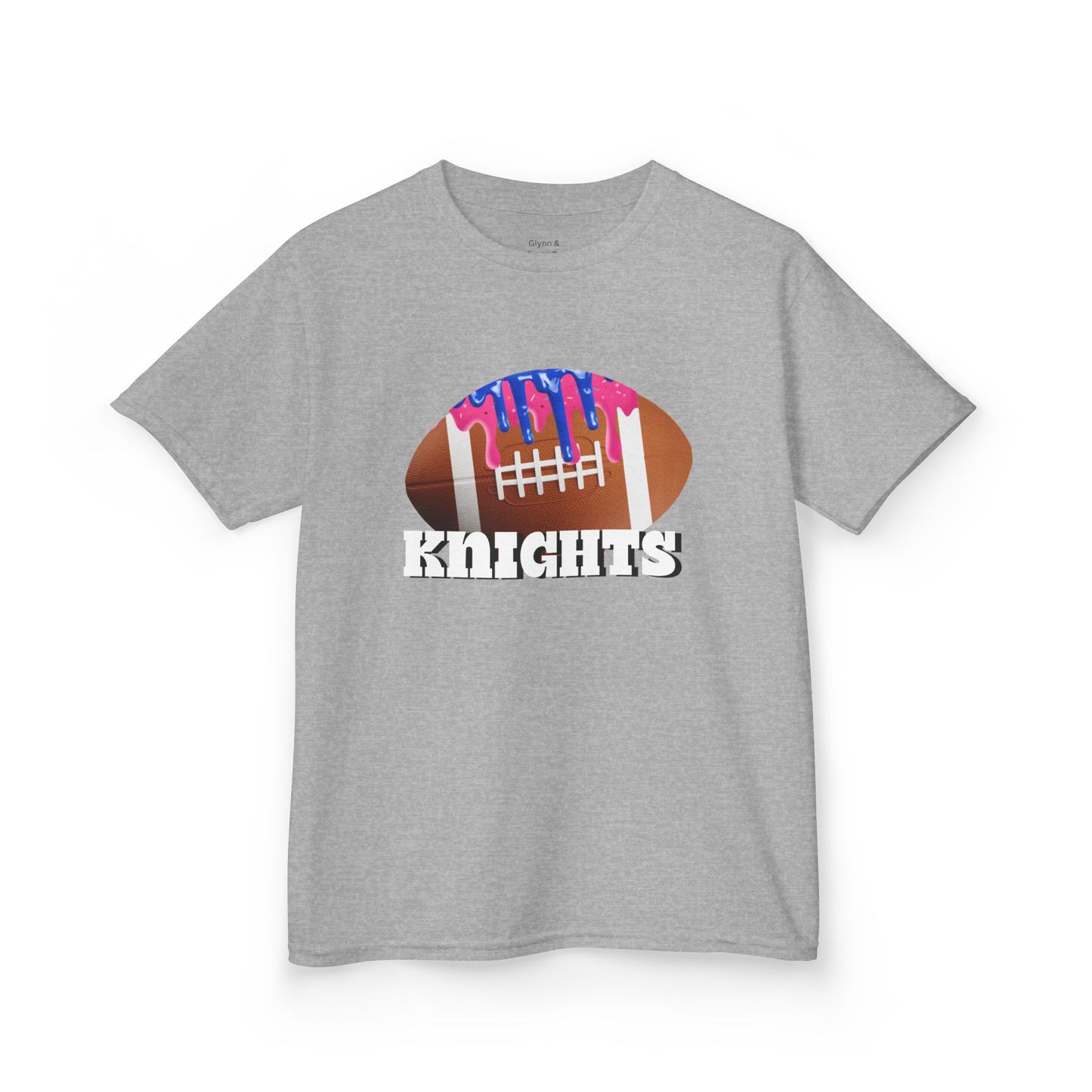Knights Kids Football Tee | Fun Sports Shirt for Young Athletes, Perfect for Team Spirit, Birthday Gifts, Game Day, Casual Wear