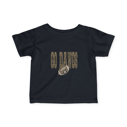 Cheerful Infant Sports Tee - "Go Davids" Football T-Shirt, Baby Game Day Outfit, Kids Gift, Toddler Fan Apparel, Cute Sportswear