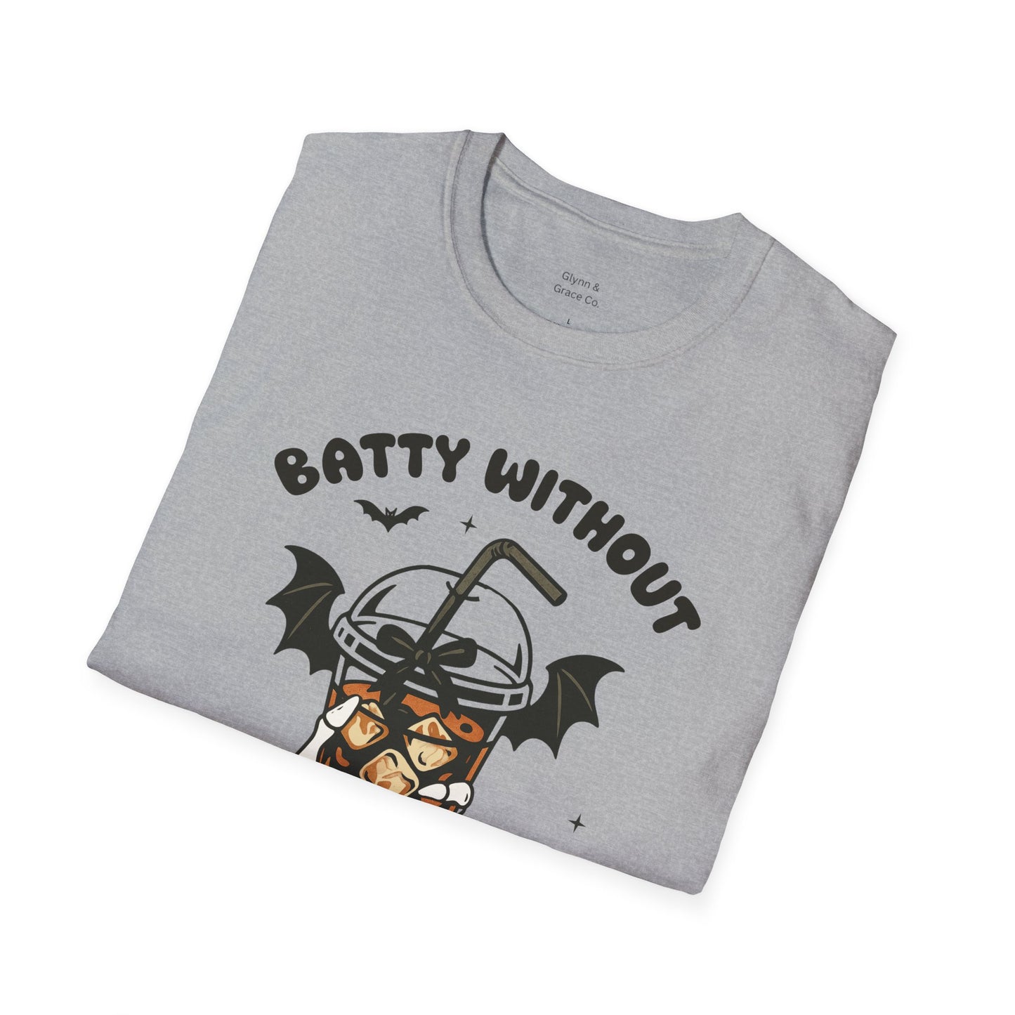 Batty Without Coffee T-Shirt - Fun Graphic Tee, Unisex Halloween Apparel, Cute Coffee Lover Gift, Batty Designs for Coffee [...]