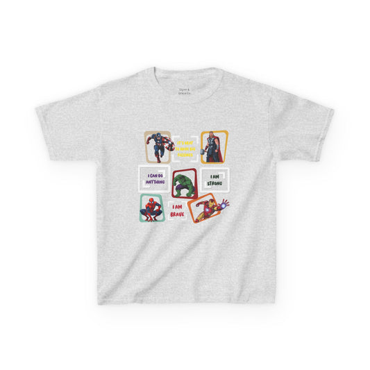 Superhero Kids Tee - I Am This, I Am That, Kids Gift, Birthday Present, Fun Apparel, Kids Clothing, Superhero Theme