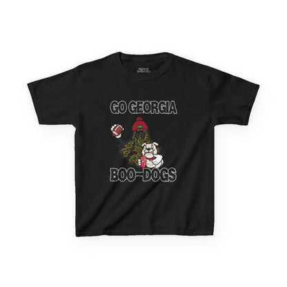 Georgia Boo-Dogs Kids Tee - Fun Sports Shirt, Kid's Game Day Attire, Football Party Outfit, Halloween Themed Tee, Gift for Young Fans