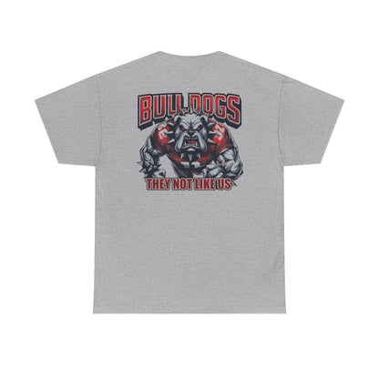 UGA Bulldogs Unisex Heavy Cotton Tee - Sports Shirt, College Apparel, Team Gear, Casual Wear, Gift for Fans
