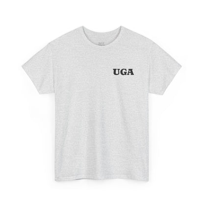 UGA Bulldogs Unisex Heavy Cotton Tee - Sports Shirt, College Apparel, Team Gear, Casual Wear, Gift for Fans