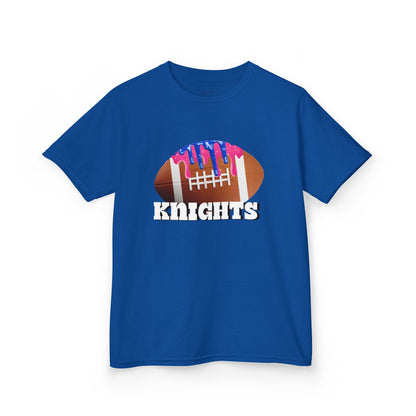 Knights Kids Football Tee | Fun Sports Shirt for Young Athletes, Perfect for Team Spirit, Birthday Gifts, Game Day, Casual Wear