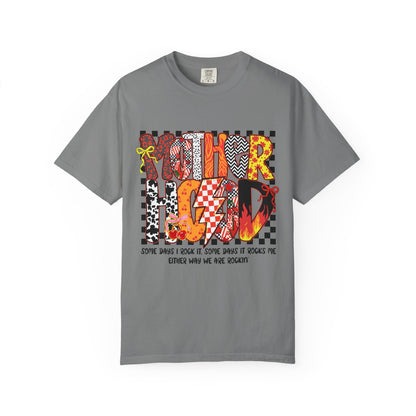 Vibrant Graphic Tee, Motherhood T-Shirt, Gift for New Moms, Casual Style, Unique Baby Shower Gift, Everyday Wear