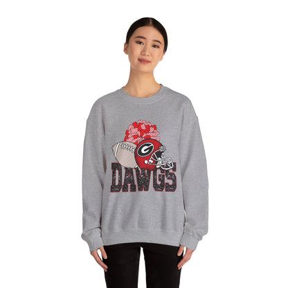 Cozy Georgia Dawgs Crewneck Sweatshirt, Unisex Sweatshirt, College Apparel, Gift for Sports Fans, Perfect for Game Day