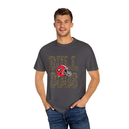 Georgia Bulldogs Garment-Dyed T-Shirt, Unisex Fan Apparel, Game Day Tee, College Sports Top, Gift for Fans