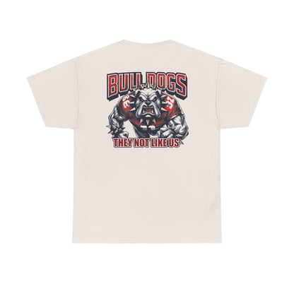 UGA Bulldogs Unisex Heavy Cotton Tee - Sports Shirt, College Apparel, Team Gear, Casual Wear, Gift for Fans