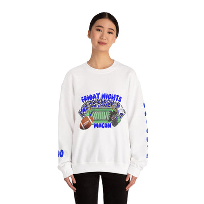 Friday Nights Crewneck Sweatshirt, Unisex Football Team Apparel, Cozy Game Day Sweatshirt, Perfect Gift for Sports Fans, Casual Weekend Wear