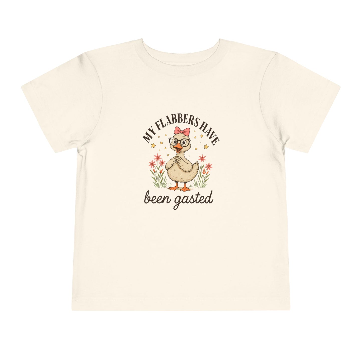 Cute Toddler Tee: "My Flabbers Have Been Gasted" Funny Animal Shirt, Kids Birthday Gift, Playdate Outfit, Toddler Clothing, Animal [...]