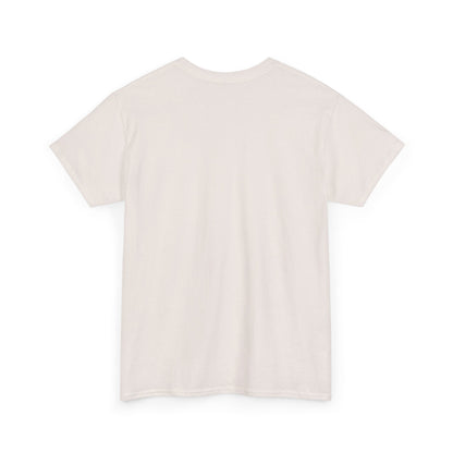 Colorful Unisex Heavy Cotton Tee - Running On Anxiety, Casual Wear, Graphic Tee, Gift for Anxiety Relief, Fun Everyday Style