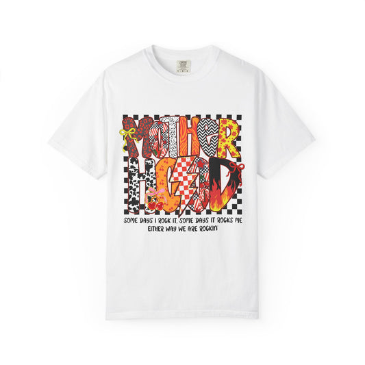 Vibrant Graphic Tee, Motherhood T-Shirt, Gift for New Moms, Casual Style, Unique Baby Shower Gift, Everyday Wear
