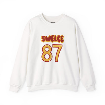 Retro Style Unisex Crewneck Sweatshirt - 'Swelce 87' | Cozy Fashion, Gift for Friends, Casual Wear, Fall Essentials, Trendy Outfit