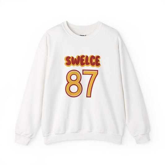 Retro Style Unisex Crewneck Sweatshirt - 'Swelce 87' | Cozy Fashion, Gift for Friends, Casual Wear, Fall Essentials, Trendy Outfit