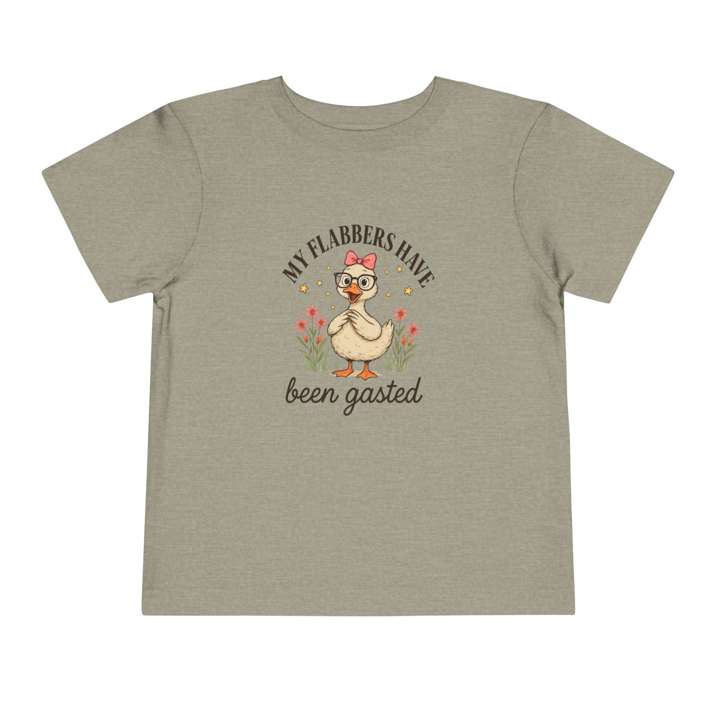 Cute Toddler Tee: "My Flabbers Have Been Gasted" Funny Animal Shirt, Kids Birthday Gift, Playdate Outfit, Toddler Clothing, Animal [...]