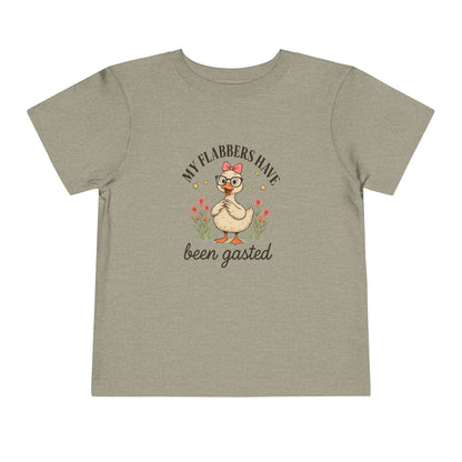 Cute Toddler Tee: "My Flabbers Have Been Gasted" Funny Animal Shirt, Kids Birthday Gift, Playdate Outfit, Toddler Clothing, Animal [...]