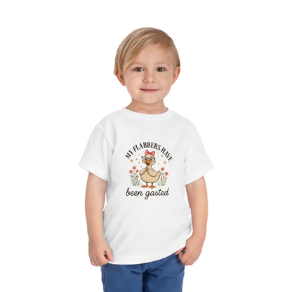 Cute Toddler Tee: "My Flabbers Have Been Gasted" Funny Animal Shirt, Kids Birthday Gift, Playdate Outfit, Toddler Clothing, Animal [...]