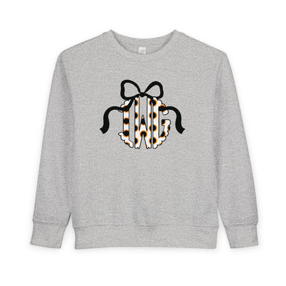 Toddler Sweatshirt with Bow Design, Cozy Kids Pullover, Cute Baby Sweater, Gifts for Toddlers, Birthday Outfit