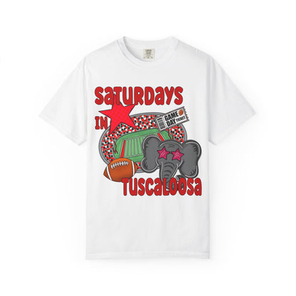 Saturdays in Tuscaloosa Shirt, Game Day T-Shirt, Unisex Tee, Alabama Football Apparel, College Team Merchandise, Casual Wear