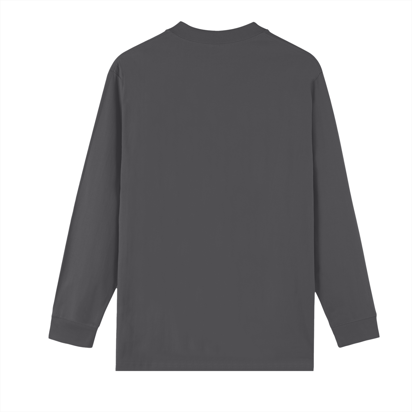 LOLLIE Crew Neck Drop Shoulder Long Sleeve Shirt