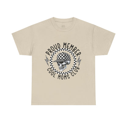 Proud Member Cool Moms Club Tee, Casual Fashion Shirt, Gift for Moms, Unique T-Shirt, Everyday Wear, Mom Life Clothing, Unisex Tee