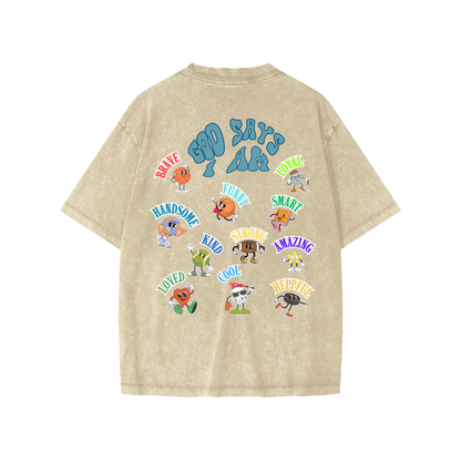 Snow Washed Kids' T-Shirt