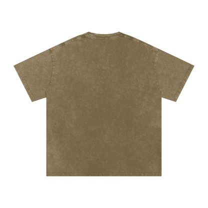 Noles preppy Snow Washed Oversized Cotton T-Shirt