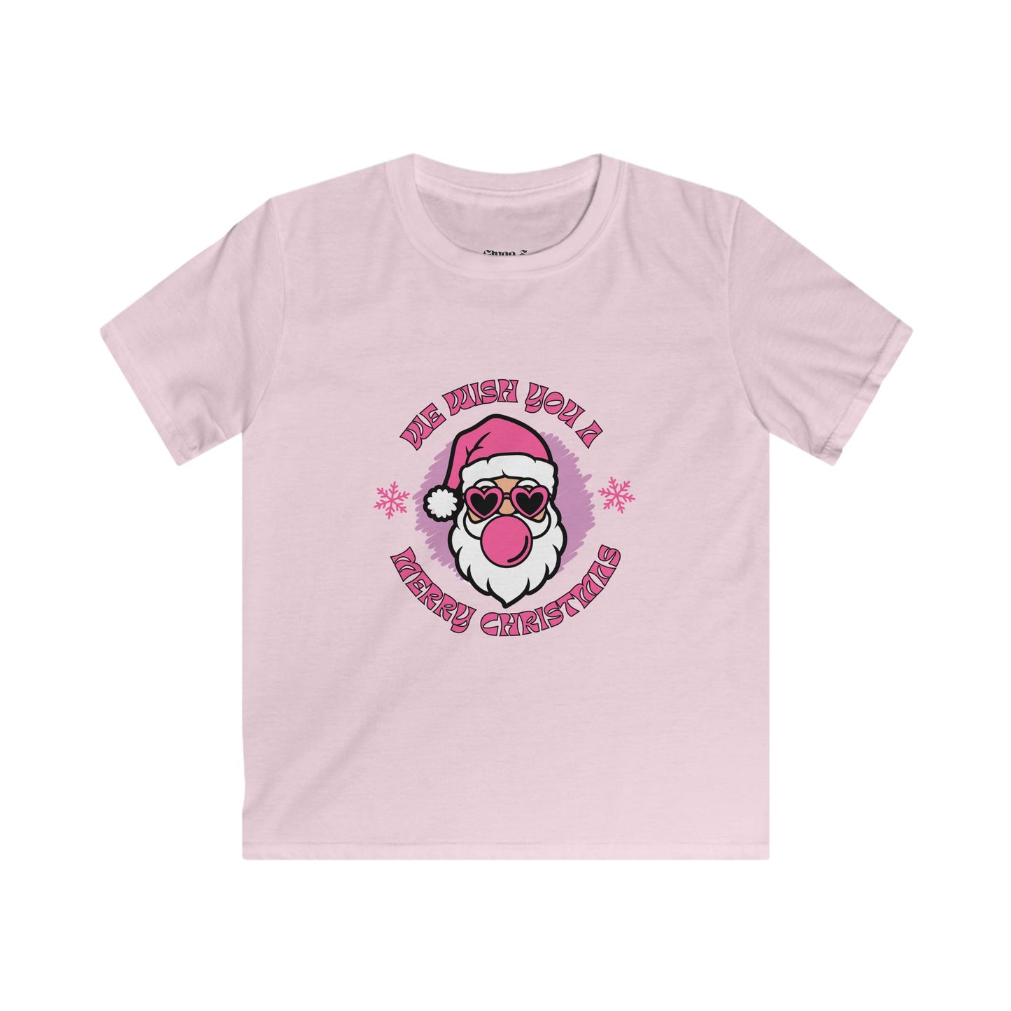 Christmas Santa Kids Tee, Holiday Shirt, Youth Christmas Apparel, Funny Kids T-Shirt, Unique Santa Design, Gift for Children