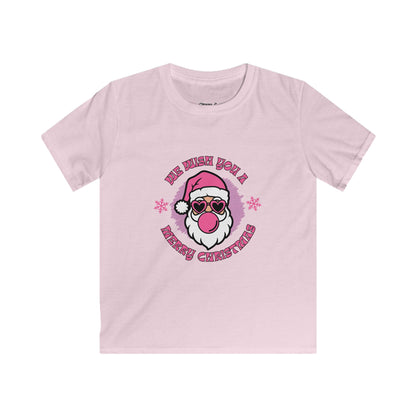 Christmas Santa Kids Tee, Holiday Shirt, Youth Christmas Apparel, Funny Kids T-Shirt, Unique Santa Design, Gift for Children