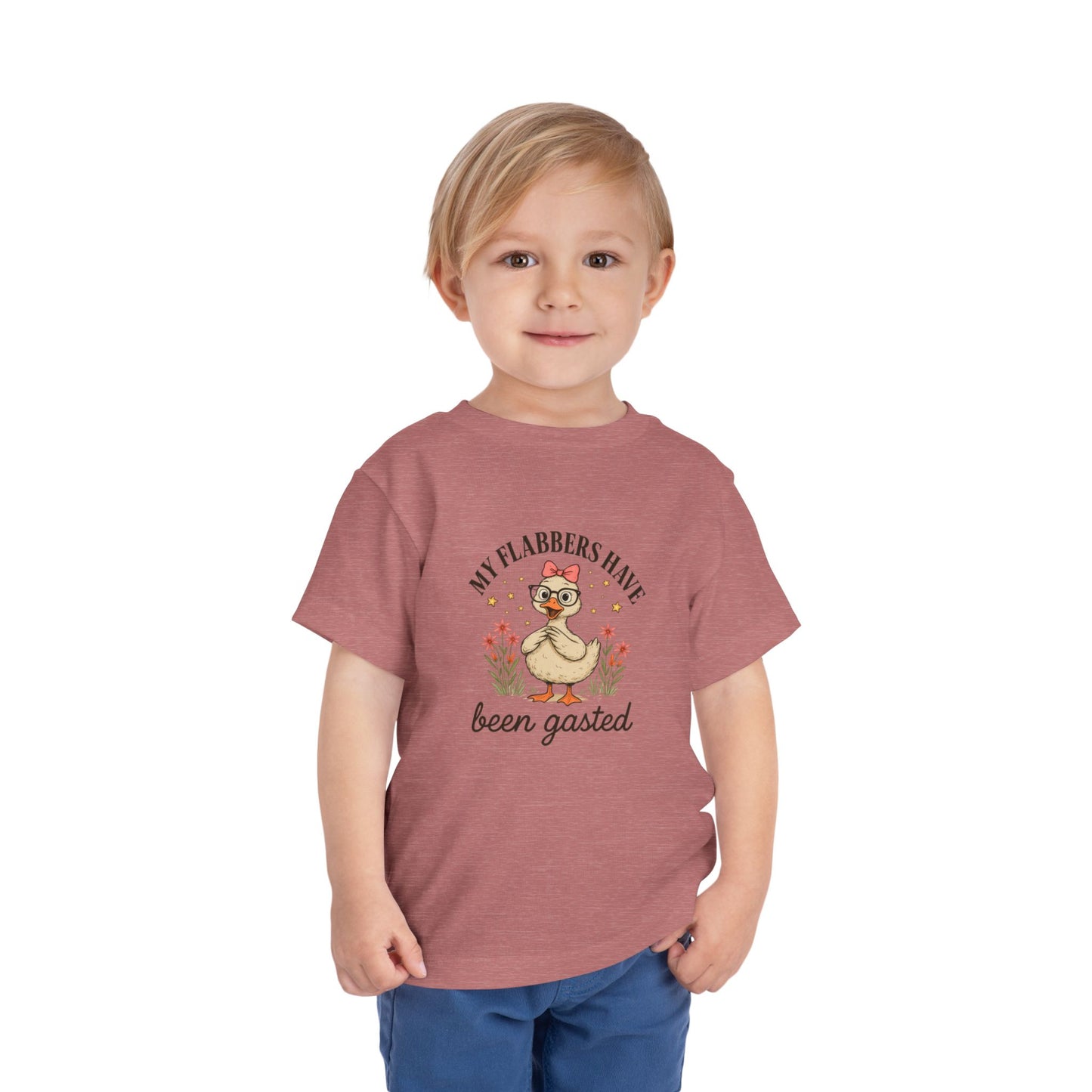 Cute Toddler Tee: "My Flabbers Have Been Gasted" Funny Animal Shirt, Kids Birthday Gift, Playdate Outfit, Toddler Clothing, Animal [...]