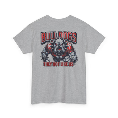 UGA Bulldogs Unisex Heavy Cotton Tee - Sports Shirt, College Apparel, Team Gear, Casual Wear, Gift for Fans