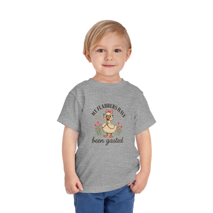 Cute Toddler Tee: "My Flabbers Have Been Gasted" Funny Animal Shirt, Kids Birthday Gift, Playdate Outfit, Toddler Clothing, Animal [...]