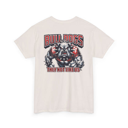 UGA Bulldogs Unisex Heavy Cotton Tee - Sports Shirt, College Apparel, Team Gear, Casual Wear, Gift for Fans