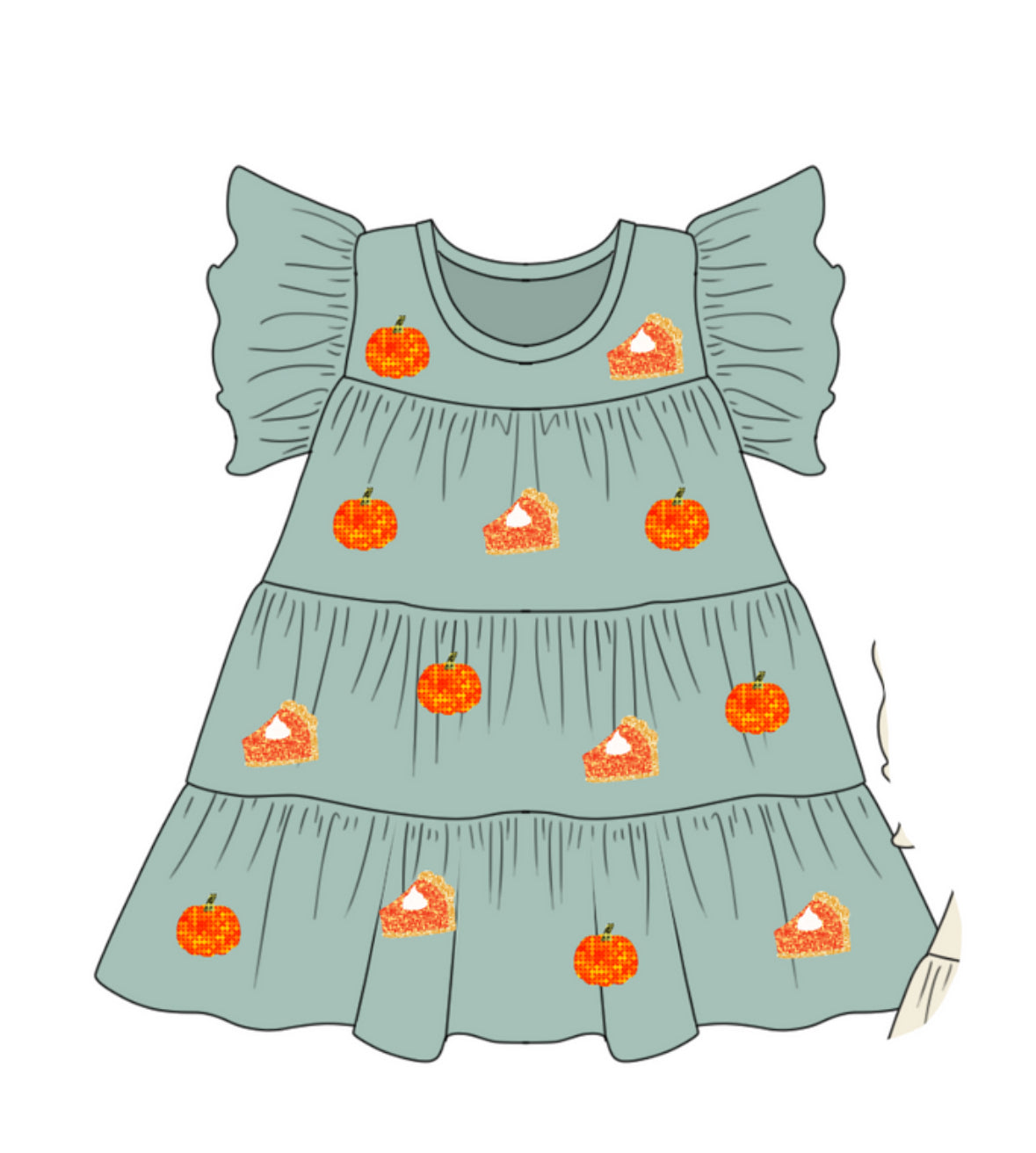 Pumpkin dress