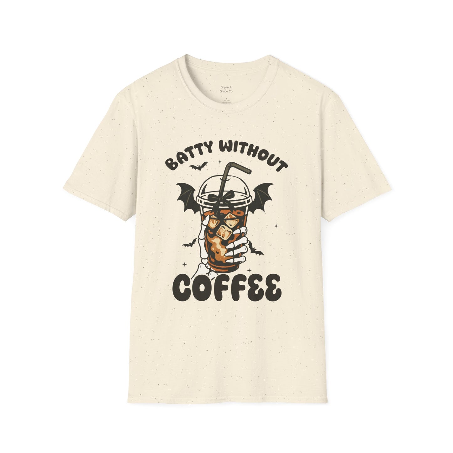 Batty Without Coffee T-Shirt - Fun Graphic Tee, Unisex Halloween Apparel, Cute Coffee Lover Gift, Batty Designs for Coffee [...]