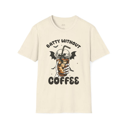Batty Without Coffee T-Shirt - Fun Graphic Tee, Unisex Halloween Apparel, Cute Coffee Lover Gift, Batty Designs for Coffee [...]