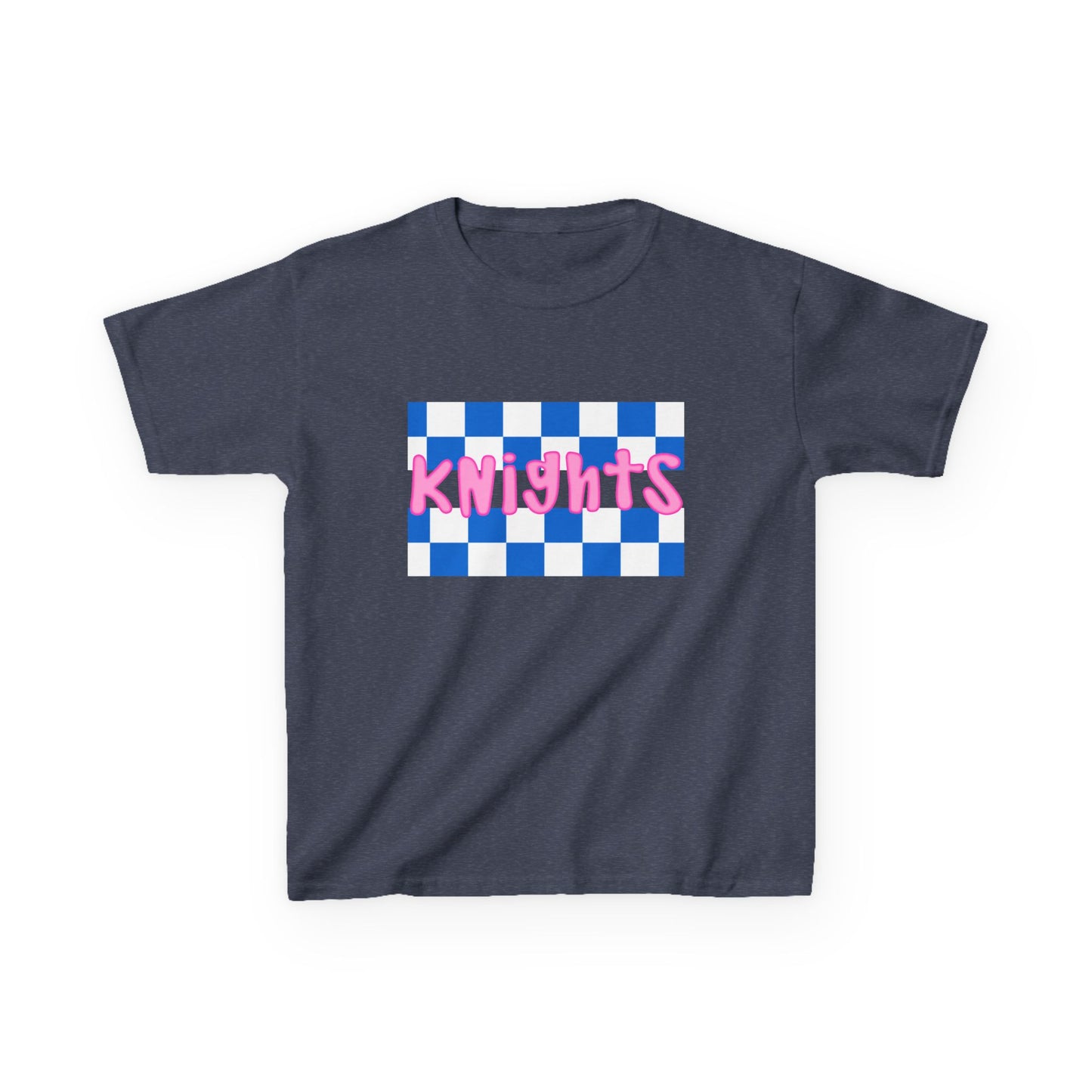 Knights Kids Cotton Tee | Fun & Colorful Kids Shirt | Birthday, Playtime, Team Spirit, Everyday Wear, Gifts
