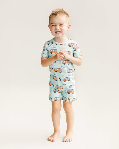 Bamboo Shorts Set | Retro Beach