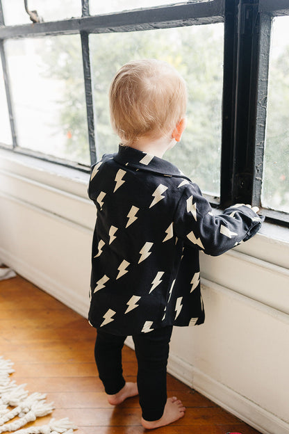 Shacket | Black Bolts